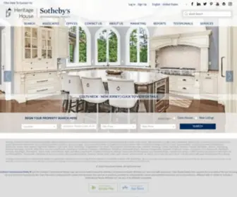 Heritagehousesothebysrealty.com(Rumson Real Estate & Homes for Sale) Screenshot