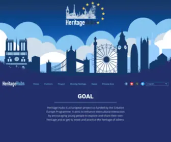 Heritagehubs.eu(Intercultural Exchange & Interaction) Screenshot