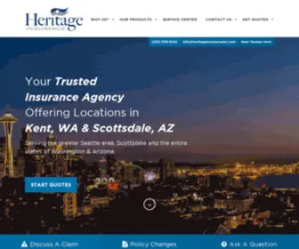 Heritageinsuranceinc.com(Heritage Insurance) Screenshot