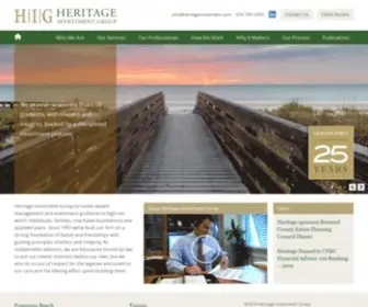 Heritageinvestment.com(Heritage Investment Group) Screenshot