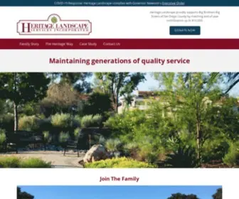 Heritagelandscape.com(Heritage Landscape) Screenshot