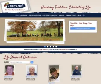 Heritagelifestory.com(Heritagelifestory) Screenshot