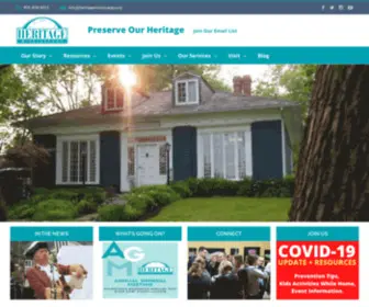 Heritagemississauga.com(Heritage Mississauga) Screenshot