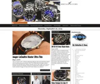 Heritageofwatches.com(Insolvency Notices) Screenshot