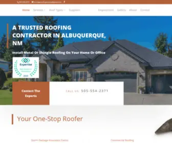 Heritageroofingnm.com(Heritage Roofing NM LLC) Screenshot