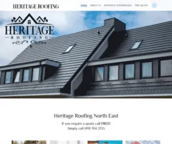 Heritageroofingnortheast.co.uk(Heritage Roofing Northeast) Screenshot