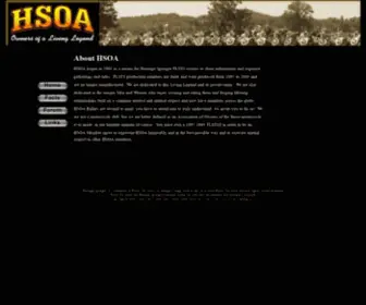 Heritagespringer.com(HSOA Home) Screenshot