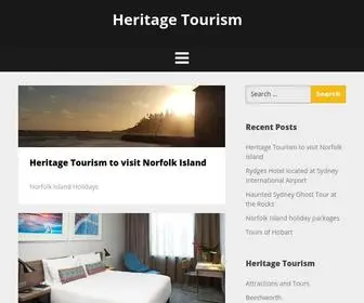 Heritagetourism.net.au(Heritage Tourism) Screenshot