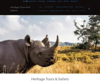 Heritagetoursandsafaris.com(Heritage Tours & Safaris Holiday Travel Specialists 2022) Screenshot