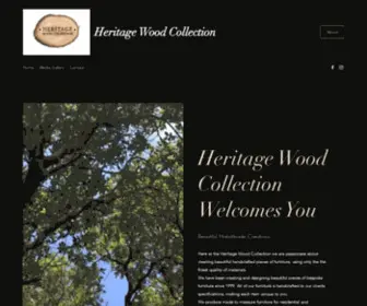 Heritagewoodcollection.ie(Bespoke Handcrafted Furniture) Screenshot