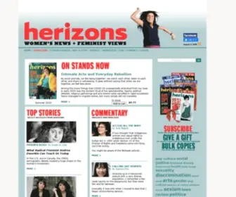 Herizons.ca(Herizons) Screenshot