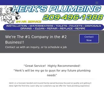 Herksplumbing.com(Plumbing done right) Screenshot