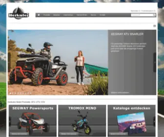 Herkules-Motor.de(ATV, Quad und Motorroller) Screenshot