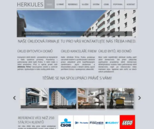 Herkuleuklid.cz(Úklidová firma Praha) Screenshot