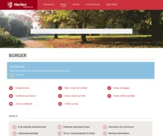Herlev.dk(Herlev Kommune) Screenshot