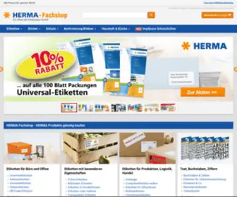 Herma-Fachshop.de(HERMA Etiketten) Screenshot