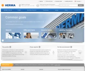 Herma.com(Quality made in Germany) Screenshot