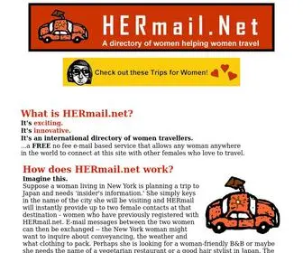 Hermail.net(HERmail main page) Screenshot