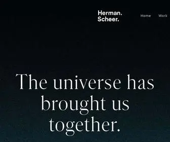 Herman-Scheer.com(Branding Studio) Screenshot