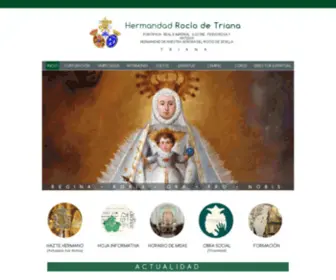 Hermandadrociodetriana.org(Hermandad) Screenshot