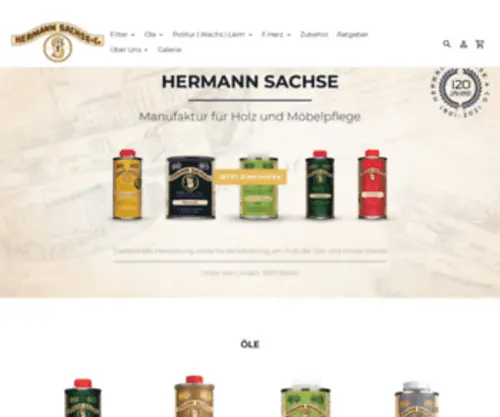Hermann-Sachse.de(Hermann Sachse) Screenshot