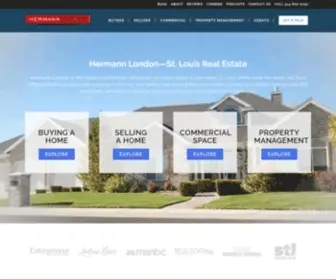 Hermannlondon.com(Hermann London Realtors) Screenshot