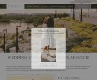 Hermannmoweddings.com(Wedding Venue in Hermann) Screenshot