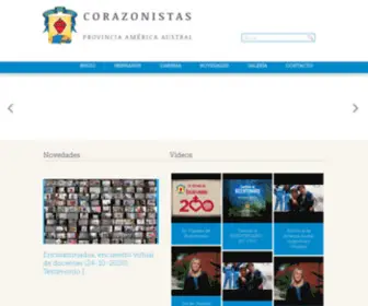 Hermanoscorazonistas.org(Hermanos del sagrado corazón) Screenshot