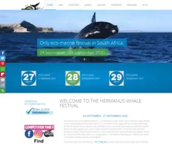 Hermanuswhalefestival.co.za(Hermanuswhalefestival) Screenshot