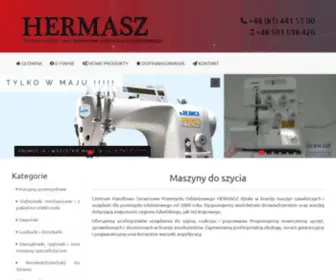 Hermasz.eu(HERMASZ) Screenshot