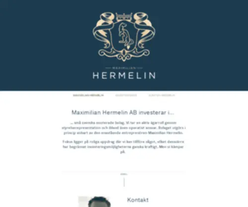 Hermelin.se(Aktiva investeringar) Screenshot