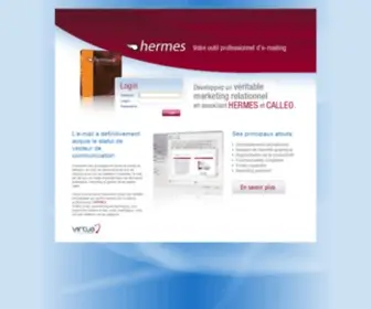 Hermes-E-Mailing.com(Votre outil professionnel d'e) Screenshot