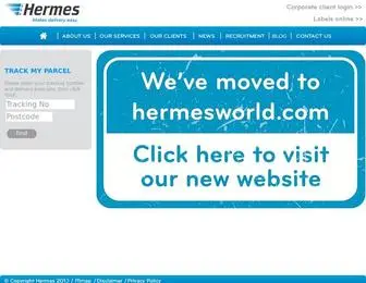 Hermes-Europe.co.uk(Makes Delivery Easy) Screenshot