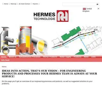 Hermes-Technologie.com((United Kingdom)) Screenshot