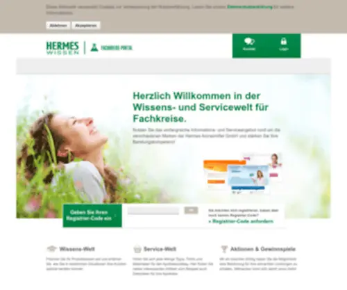 Hermes-Wissen.de( HERMES WISSEN) Screenshot