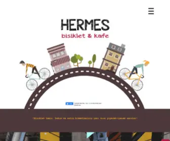 Hermesbisiklet.com(Hermes Bisiklet & Kafe) Screenshot