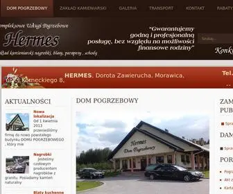 Hermes.biz.pl(Kompleksowe usługi pogrzebowe) Screenshot