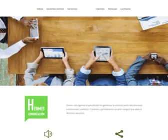 Hermescomunicacion.es(Hermes Comunicación) Screenshot