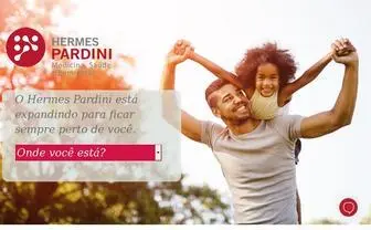 Hermespardini.com.br(Hermes Pardini) Screenshot