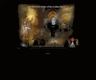 HermeticGoldendawn.org(The Hermetic Order of the Golden Dawn) Screenshot