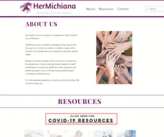 Hermichiana.org(Community Resources) Screenshot