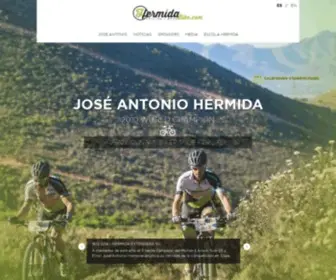 Hermidabike.com(José Antonio Hermida) Screenshot