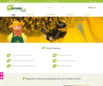 Hermie.com( Alles voor jouw huis & tuin online) Screenshot