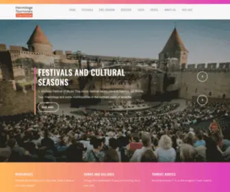 Hermitage-Tournonais-Tourisme.com(Hermitage Tournonais Tourisme) Screenshot