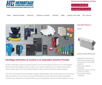 Hermitageautomation.com(Industrial Automation Solution Provider) Screenshot