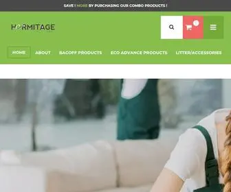 Hermitage.com.sg(Cleaning Supplies Singapore) Screenshot