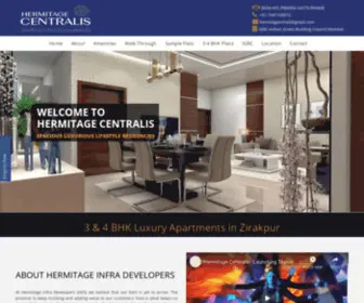 Hermitageinfra.com(Hermitage) Screenshot