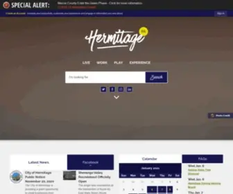 Hermitage.net(Hermitage, PA) Screenshot