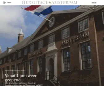 Hermitage.nl(Hermitage Amsterdam) Screenshot