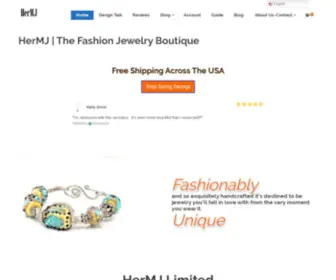 Hermj.com(Fashion Jewelry) Screenshot